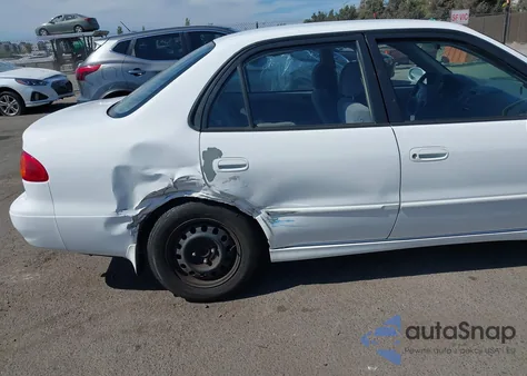 1998 Toyota Corolla Le from USA, damaged, VIN 1NXBR18E6WZ025776